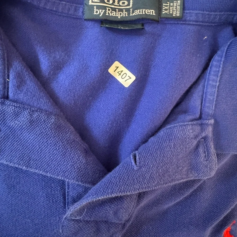 Polo by Ralph Lauren Men's Royal Blue Polo Shirt XXL
